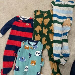 Carters One Piece Fleece Pajamas